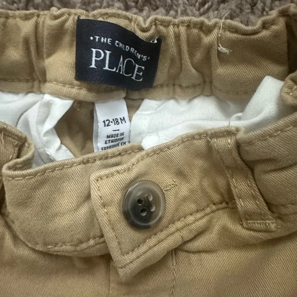The Children’s Place Baby Boys’ Stretch Chino Shorts.